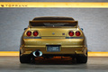 1995 Nissan SKYLINE GT-R BCNR33 R33 Skyline GT-R V Spec, Topsecret Style Aero, Rays TE37SL 18 Inch Forged Alloy Wheels