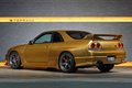 1995 Nissan SKYLINE GT-R BCNR33 R33 Skyline GT-R V Spec, Topsecret Style Aero, Rays TE37SL 18 Inch Forged Alloy Wheels