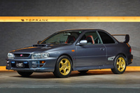 1998 Subaru IMPREZA GC8 Impreza WRX Type R STi Version V, HKS Silent Hi-Power Muffler, Momo Steering Wheel