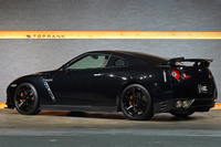 2012 Nissan GT-R R35 GT-R BLACK EDITION, Nismo Aero Parts, Add-on Rear Spoiler, RAYS TE37 Saga S-Plus 20 Inch Wheels