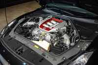 2012 Nissan GT-R R35 GT-R BLACK EDITION, Nismo Aero Parts, Add-on Rear Spoiler, RAYS TE37 Saga S-Plus 20 Inch Wheels