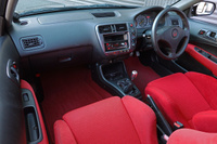 2000 Honda CIVIC TYPE R EK9 Civic Type-R, Factory Black Exterior Color-NH592P-, Enkei 15 Inch Wheels, Aftermarket Coilovers