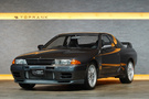 1990 Nissan SKYLINE GT-R BNR32 R32 Skyline GT-R, NISMO Seat Covers, N1 Style Headlights, NISMO Old Logo Tower Bar