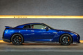 2018 Nissan GT-R R35 GT-R Track edition engineered by NISMO, MY18, Aurora Flare Blue Pearl, NISMO Sports Resetting