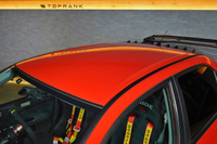 2006 Mitsubishi LANCER EVOLUTION CT9A Lancer GSR Evolution 9 MR, RED SOLID -P23E- RAYS TE37 SAGA Time Attack Edition , VOLTEX GT Wing
