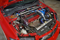 2006 Mitsubishi LANCER EVOLUTION CT9A Lancer GSR Evolution 9 MR, RED SOLID -P23E- RAYS TE37 SAGA Time Attack Edition , VOLTEX GT Wing