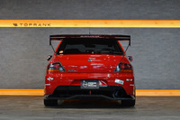 2006 Mitsubishi LANCER EVOLUTION CT9A Lancer GSR Evolution 9 MR, RED SOLID -P23E- RAYS TE37 SAGA Time Attack Edition , VOLTEX GT Wing
