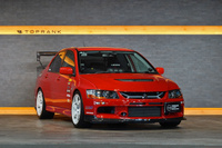 2006 Mitsubishi LANCER EVOLUTION CT9A Lancer GSR Evolution 9 MR, RED SOLID -P23E- RAYS TE37 SAGA Time Attack Edition , VOLTEX GT Wing