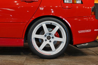 2006 Mitsubishi LANCER EVOLUTION CT9A Lancer GSR Evolution 9 MR, RED SOLID -P23E- RAYS TE37 SAGA Time Attack Edition , VOLTEX GT Wing