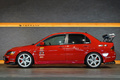 2006 Mitsubishi LANCER EVOLUTION CT9A Lancer GSR Evolution 9 MR, RED SOLID -P23E- RAYS TE37 SAGA Time Attack Edition , VOLTEX GT Wing