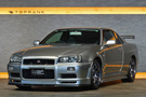 2000 Nissan SKYLINE GT-R BNR34 R34 Skyline GT-R, NISMO Side Skirts, NISMO Rear Under Spats, Advan Racing TC-4 Alloy Wheels