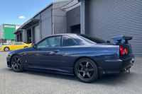 1999 Nissan SKYLINE COUPE ER34 Skyline 25GT-T, NISMO Front Bumper, Dark Blue Pearl-BP9-, RAYS TE37