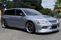 2005 Mitsubishi LANCER EVOLUTION WAGON CT9W Lancer Wagon GT Evolution 9, Advan GT 18 Inch Wheels, Aftermarket Front Lip Spoiler & Mirrors