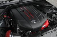 2020 Toyota SUPRA RZ Limited-edition color (Matte Storm Grey), HKS Carbon Racing Suction