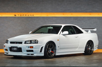 1999 Nissan SKYLINE GT-R R34 BNR34 Skyline GT-R V-SPEC, Nismo R-Tune Dry Carbon Hood, S-Tune Front Bumper, TE37SL 18In Wheels