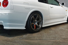 1999 Nissan SKYLINE GT-R R34 BNR34 Skyline GT-R V-SPEC, Nismo R-Tune Dry Carbon Hood, S-Tune Front Bumper, TE37SL 18In Wheels