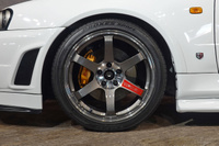 1999 Nissan SKYLINE GT-R R34 BNR34 Skyline GT-R V-SPEC, Nismo R-Tune Dry Carbon Hood, S-Tune Front Bumper, TE37SL 18In Wheels