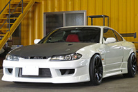 2001 Nissan SILVIA S15 Spec R  Cusco Blizt GT Wing  LSD TOMEI Turbine/Manifold/Camshaft 