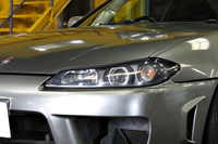 2001 Nissan SILVIA S15 Spec R Aero HPI Radiator, AVS wheels, Tein coilovers, LSD 1 way, Aftermarket clutch 