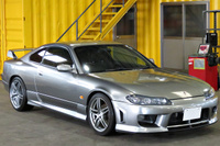 2001 Nissan SILVIA S15 Spec R Aero HPI Radiator, AVS wheels, Tein coilovers, LSD 1 way, Aftermarket clutch 
