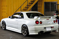 2000 Nissan SKYLINE R34 GT GT-R Look Turbo RB26DETT, R34 GTR rims , URAS aero, Blitz coil overs,  Recaro seat, Defi Gaug