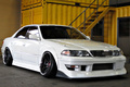 2000 Toyota MARK II SEDAN Turbo  1JZ-GTE, Work CR2P 18 in , N Style over fenders, GReddy intercooler, 326 Power coilovers