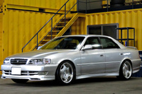 1997 Toyota CHASER Tourer V 1JZGTE Turbo Cusco 2 way LSD TGS coil overs 18in wheels  A.M. inter cooler  Defi gauges