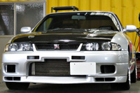 1995 Nissan SKYLINE GT-R R33 GT-R V Spec , JIC Adjustable H. coilovers, HKS piping , Fujitsubo F. pipe,  Apexi FC Commander