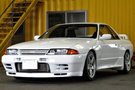 1993 Nissan SKYLINE GT-R R32 GT-R , NISMO AW, ARC Blow off valv, NISMO Steering wheel, APEXi muffler, OHLINS C Ring coilovers