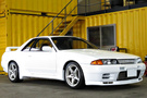 1993 Nissan SKYLINE GT-R R32 GT-R , NISMO AW, ARC Blow off valv, NISMO Steering wheel, APEXi muffler, OHLINS C Ring coilovers