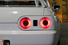 1993 Nissan SKYLINE GT-R R32 GT-R , NISMO AW, ARC Blow off valv, NISMO Steering wheel, APEXi muffler, OHLINS C Ring coilovers