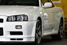 2000 Nissan SKYLINE GT-R 99 Model R34 GT-R Apexi Power FC, FGK muffler, Nismo Pillar Garnish 