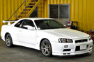 2000 Nissan SKYLINE GT-R 99 Model R34 GT-R Apexi Power FC, FGK muffler, Nismo Pillar Garnish 