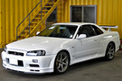 2000 Nissan SKYLINE GT-R 99 Model R34 GT-R Apexi Power FC, FGK muffler, Nismo Pillar Garnish 
