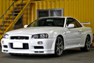 2000 Nissan SKYLINE GT-R 99 Model R34 GT-R Apexi Power FC, FGK muffler, Nismo Pillar Garnish 