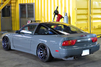 1993 Nissan 180SX Type R,  USDM, XXR wheels, Apexi Power FC, Sparco seat, Bride seat, Apexi RSM Speed meter,  Apexi Ai