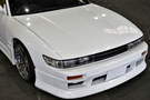1992 Nissan SILVIA S13 Turbo, Work Emotion wheels,  HPI Intercooler, Aftermarket manifold, Aluminium radiator,  Tein 
