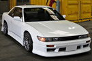 1992 Nissan SILVIA S13 Turbo, Work Emotion wheels,  HPI Intercooler, Aftermarket manifold, Aluminium radiator,  Tein 