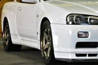 2000 Nissan SKYLINE GT-R 99 Model R34 GT-R V-SPEC NISMO 18 inch LMGT4, FUJITSUBO muffler, NISMO shock absorbers 