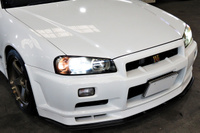 2000 Nissan SKYLINE GT-R 99 Model R34 GT-R V-SPEC NISMO 18 inch LMGT4, FUJITSUBO muffler, NISMO shock absorbers 