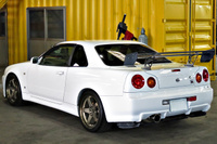 2000 Nissan SKYLINE GT-R 99 Model R34 GT-R V-SPEC NISMO 18 inch LMGT4, FUJITSUBO muffler, NISMO shock absorbers 