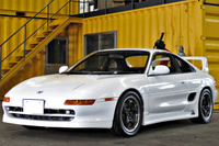 1995 Toyota MR2 GT-S TURBO Trust side steps, Blitz air clean, Nardi steering wheel