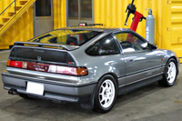 1990 Honda CR-X SIR 5Zigen Muffler, Wedsport wheels, ZSS coilovers, Nardi steering wheel 