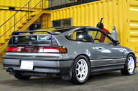 1990 Honda CR-X SIR 5Zigen Muffler, Wedsport wheels, ZSS coilovers, Nardi steering wheel 
