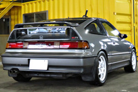1990 Honda CR-X SIR 5Zigen Muffler, Wedsport wheels, ZSS coilovers, Nardi steering wheel 