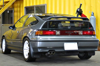 1990 Honda CR-X SIR 5Zigen Muffler, Wedsport wheels, ZSS coilovers, Nardi steering wheel 