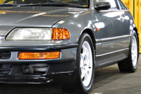 1990 Honda CR-X SIR 5Zigen Muffler, Wedsport wheels, ZSS coilovers, Nardi steering wheel 