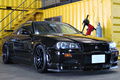 1999 Nissan SKYLINE GT-R R34 GT-R V-SPEC, R35 injectors, WORK Emotion 19in AW, Nismo water pump, Nismo fuel pump, Nismo meter