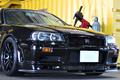 1999 Nissan SKYLINE GT-R R34 GT-R V-SPEC, R35 injectors, WORK Emotion 19in AW, Nismo water pump, Nismo fuel pump, Nismo meter
