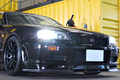 1999 Nissan SKYLINE GT-R R34 GT-R V-SPEC, R35 injectors, WORK Emotion 19in AW, Nismo water pump, Nismo fuel pump, Nismo meter